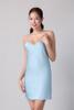 Đầm ngắn nữ Vera latin trơn hai dây - V0771