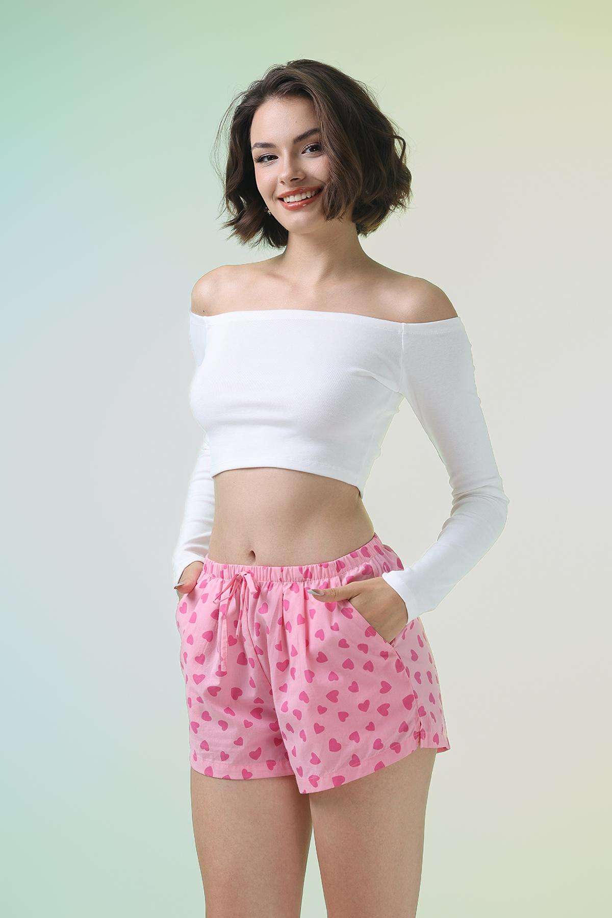 Quần short nữ Vera kate in - V0763