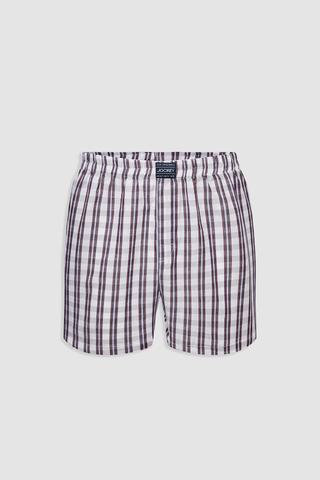 Quần Boxer kate nam Jockey -  J0045Trắng caro