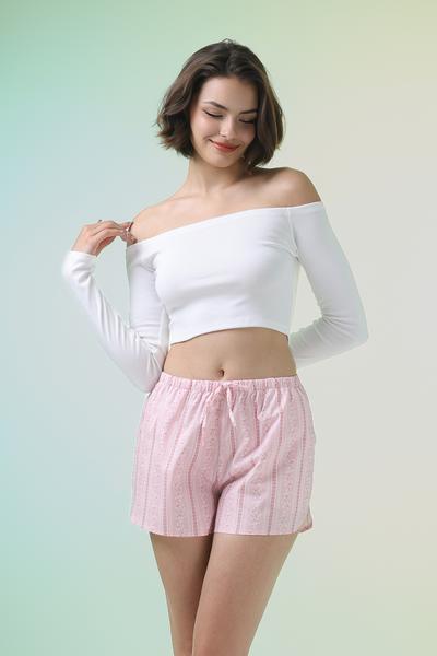 Quần short nữ Vera kate in - V0756