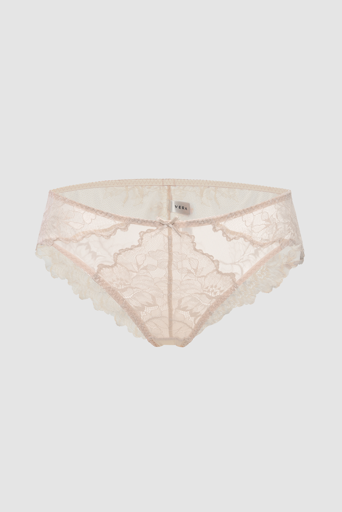 Quần lót hipster nữ Vera ren phối lưới - V0806