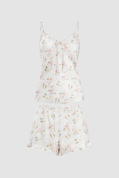 Bộ short nữ Vera latin in hai dây - V0820