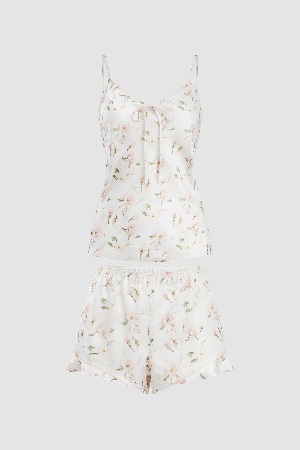 Bộ short nữ Vera latin in hai dây - V0820