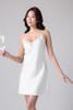 Đầm ngắn Vera by Chipu satin trơn phối ren - C0043