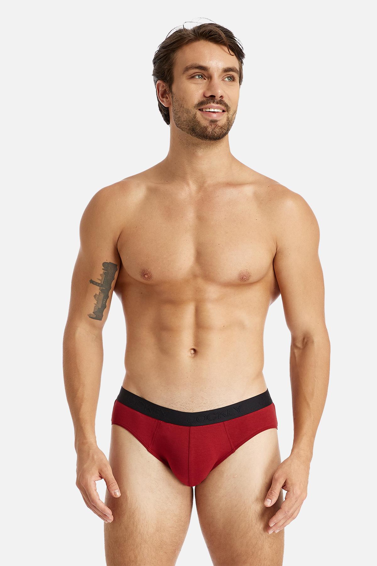 Quần lót Nam Jockey Cotton 4 chiều dáng brief -  J4013