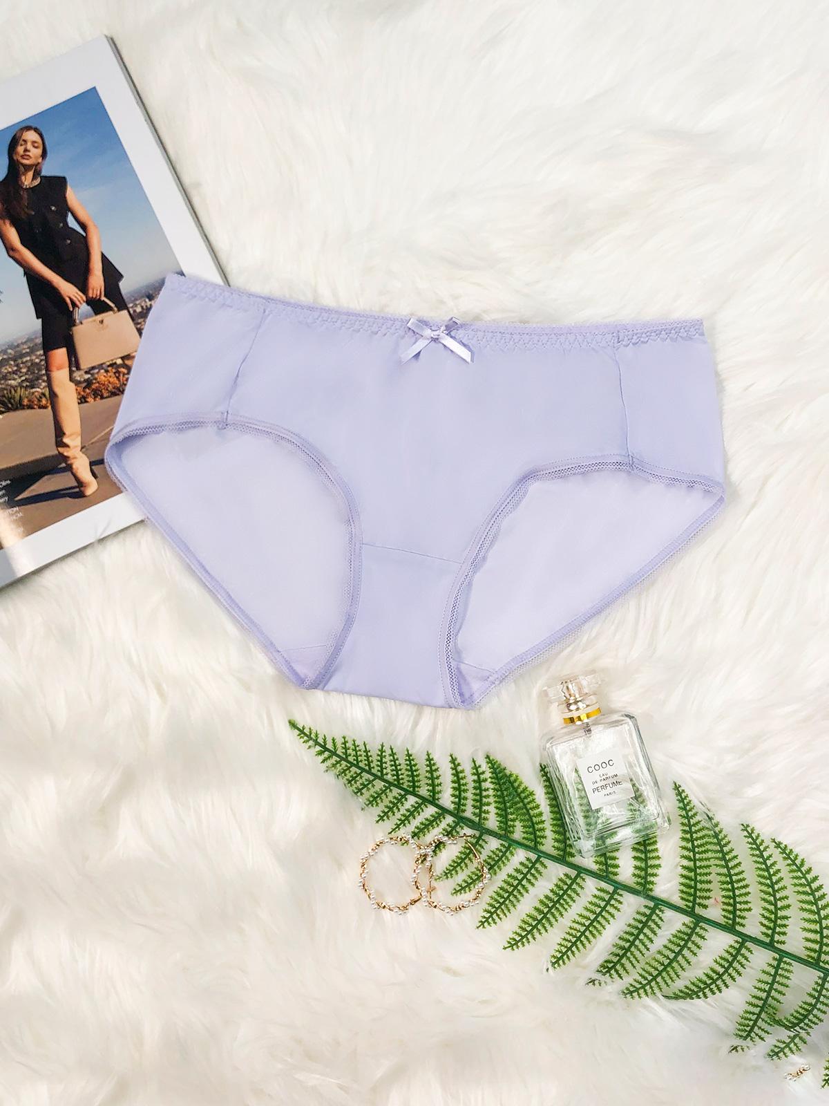 Quần lót VERA dáng hipster nylon trơn - 0411