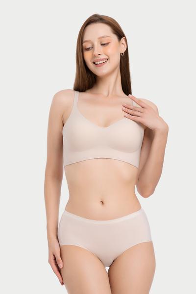 Quần lót bikini High-waist nữ Misaki seamless- M1017