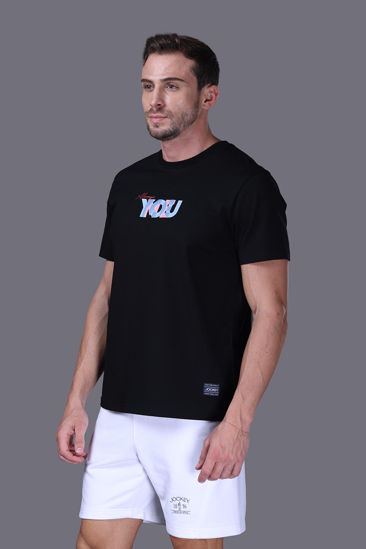 Áo T - Shirt Jockey Unisex in họa tiết - J4104