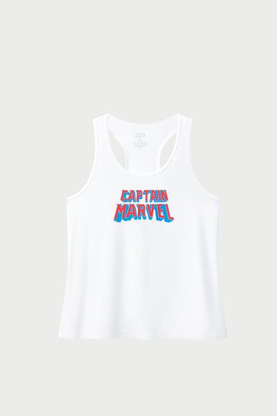 Áo tank top nữ Marvel cotton in điểm - D0007