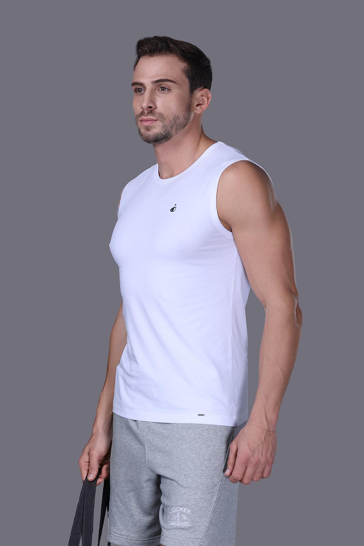 Áo thun nam Jockey Tank Top Cotton Compact - J7343