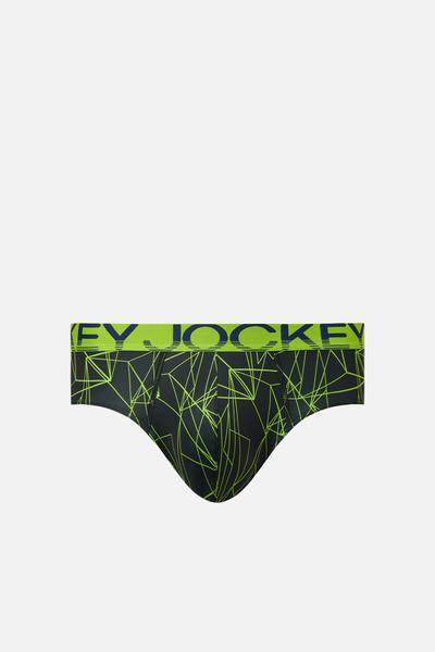 Quần lót nam Jockey poly in họa tiết dáng Brief - J1031