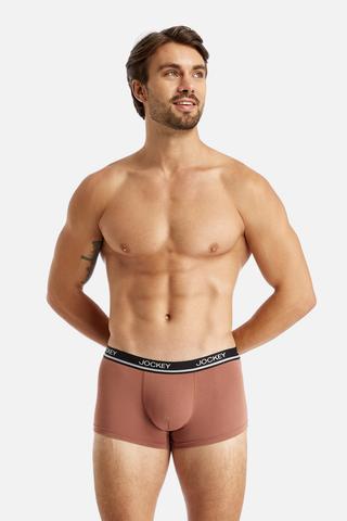 Quần lót Nam Trunk Jockey chất liệu Bamboo - J1321Nâu