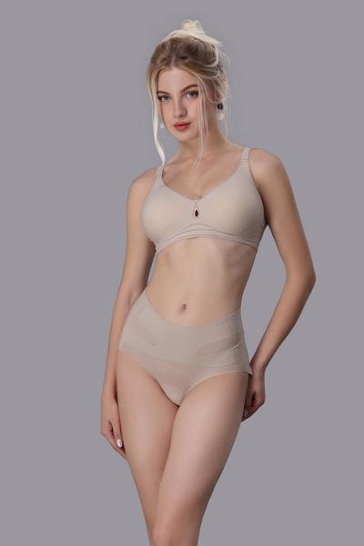 Quần lót lưng cao nữ Vera nylon trơn - V0633