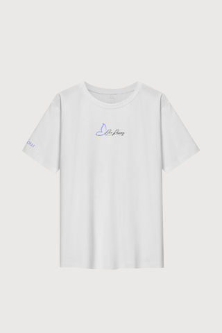 Áo t - shirt Wow by Nha Phuong cotton USA - P0033Trắng