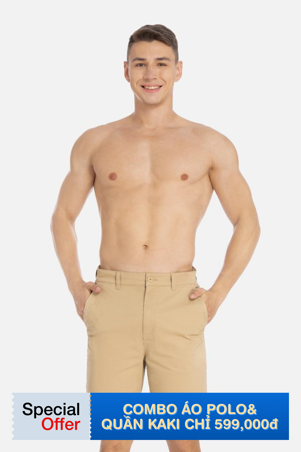 Combo áo Polo và quần Kaki thanh Lịch 3