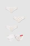 Quần lót bikini nữ Misaki cotton 2C in - M1088