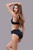 Quần lót bikini nữ Vera microfiber phối ren - V0719