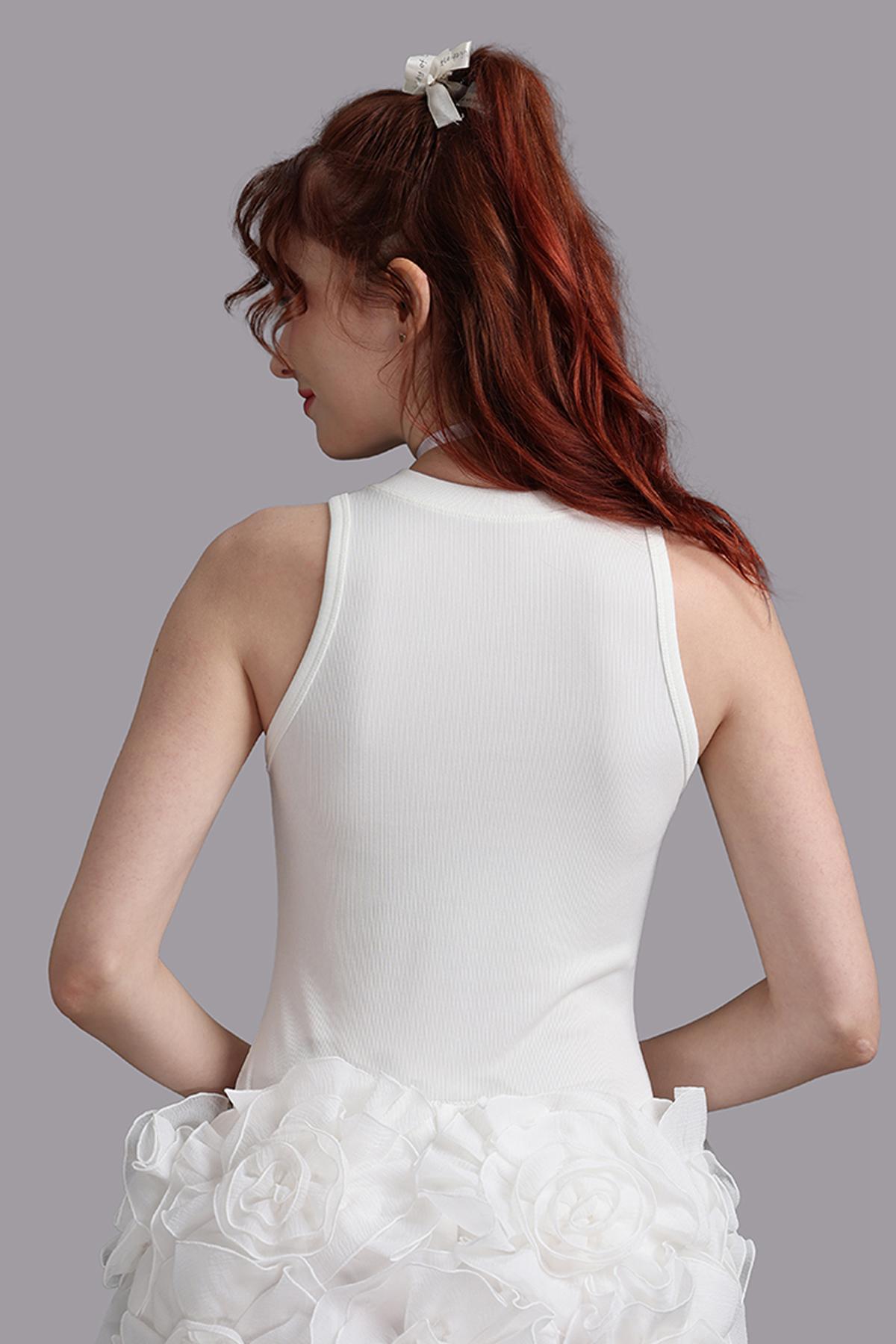 Áo tank top Wow by NDLanNgoc poly spandex - N0022