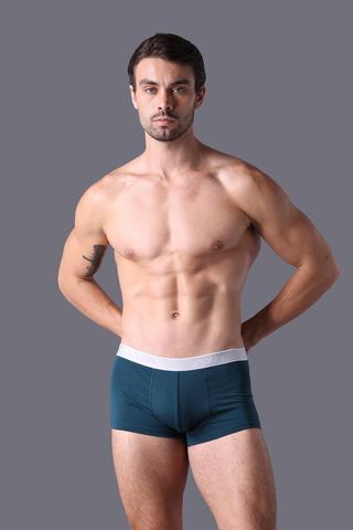 Quần lót nam Jockey Trunk Cotton Compact - J7342Rêu xám