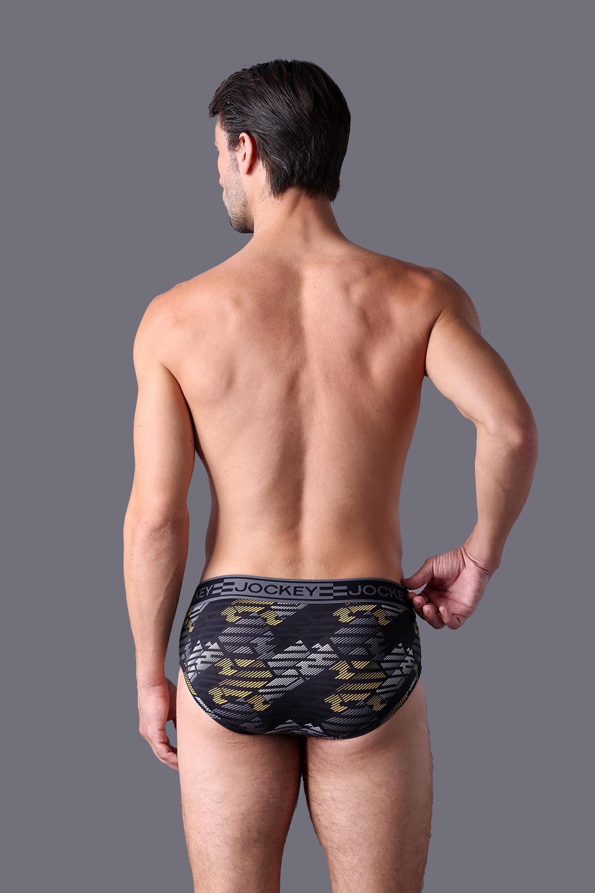 Quần lót Nam dáng brief Jockey Seamfree in họa tiết  - J4061