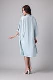 Áo khoác kimono Vera by Chipu satin trơn phối ren - C0045