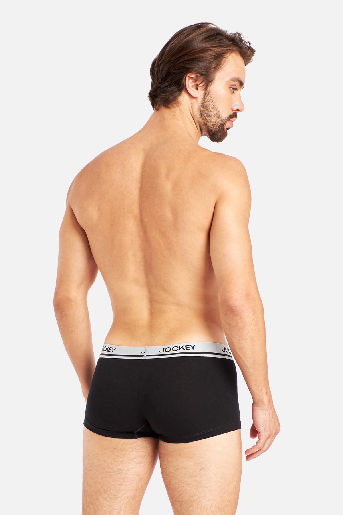 Hộp 3 Quần Jockey thun visco kháng khuẩn dáng Trunk - 1273