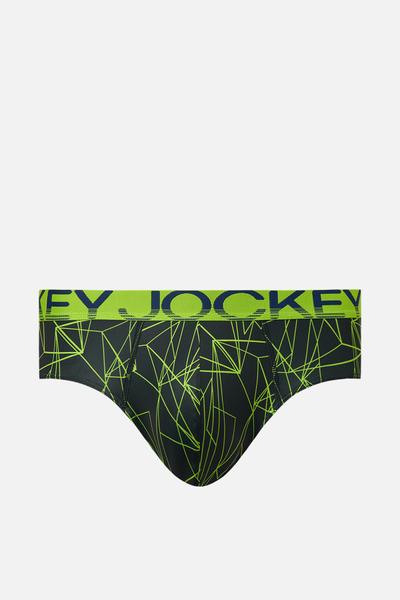 Quần lót nam Jockey poly in họa tiết dáng Brief - J1031