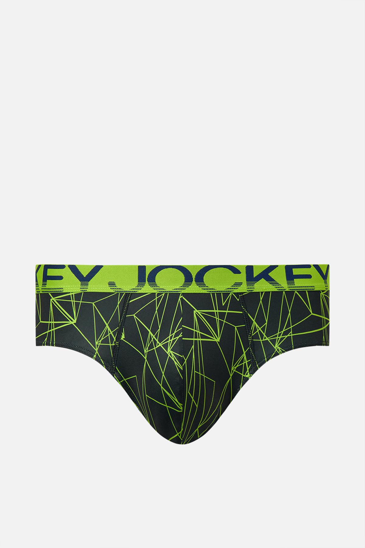 Quần lót nam Jockey poly in họa tiết dáng Brief - J1031