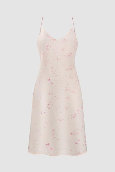 Đầm lửng nữ Vera latin in hai dây - V0819