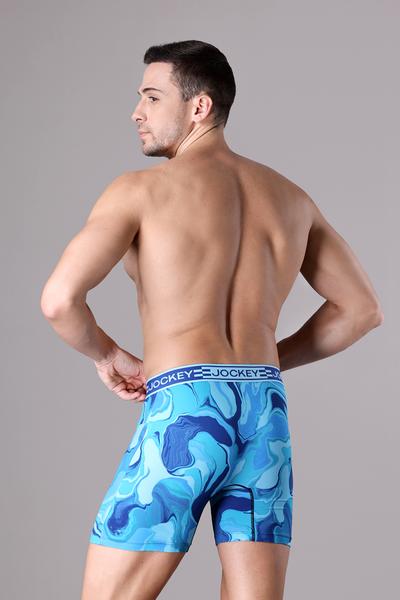Quần lót nam Jockey polyamide in họa tiết dáng Boxer Trunk - J4065