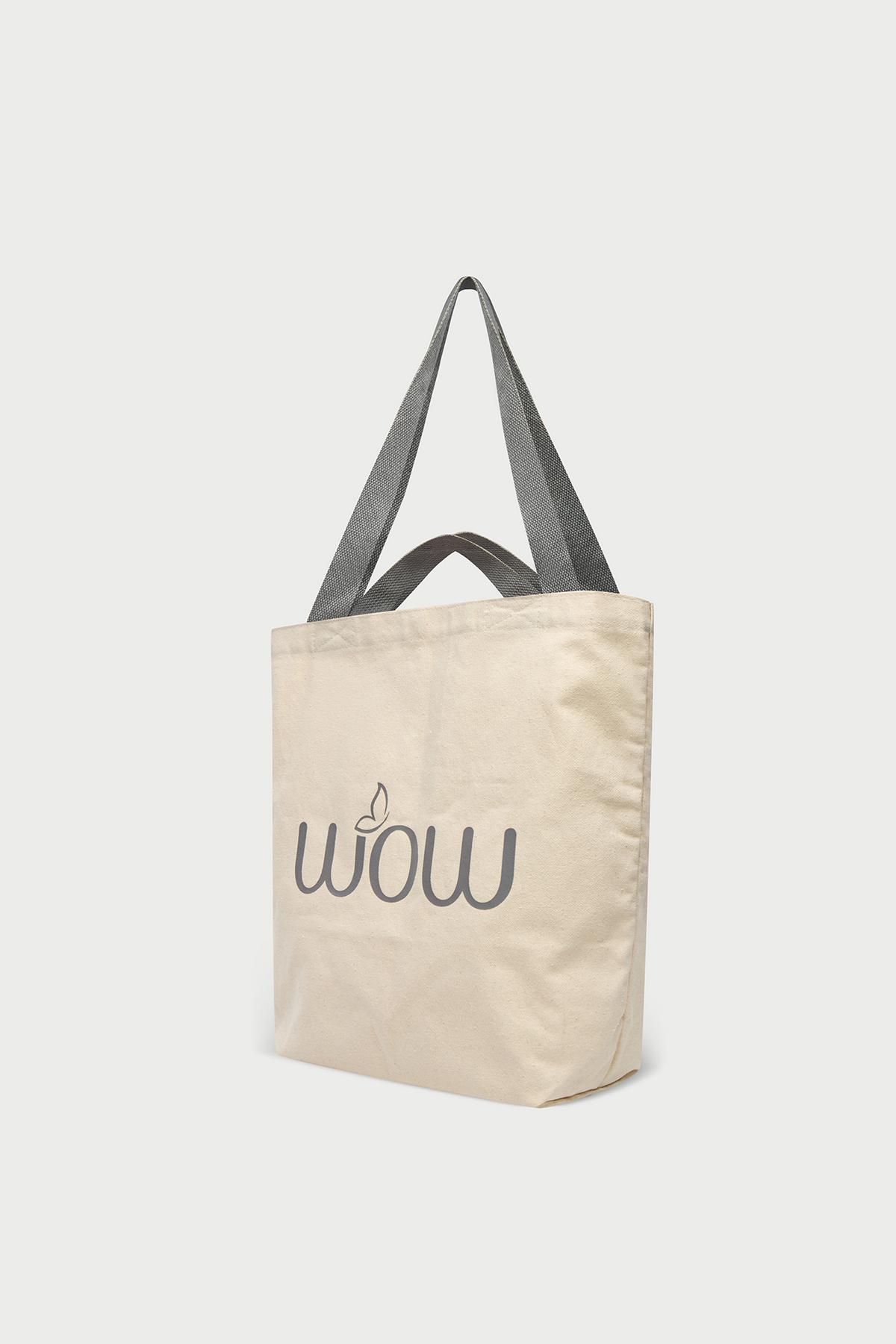 Túi tote canvas Wow by Nha Phuong - P0011