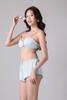 Bộ short Vera by Chipu satin trơn - C0041