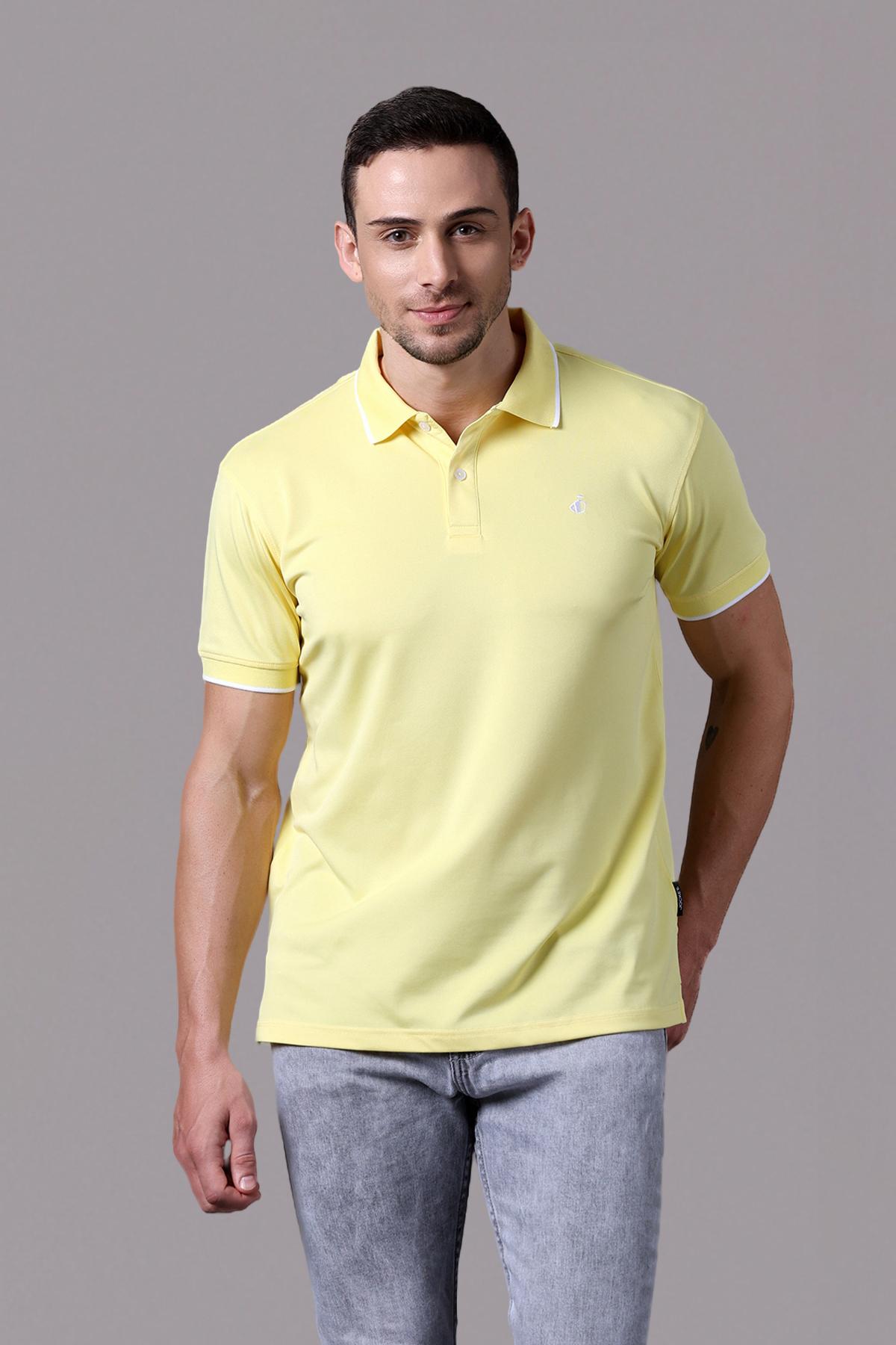 Áo Polo Nam Jockey poly quickdry thêu logo Half Boy - J1313