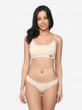 Áo crop top nữ Jockey chất liệu Visco - 1156