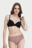 Quần lót lưng cao Misaki microfiber phối ren - M1082