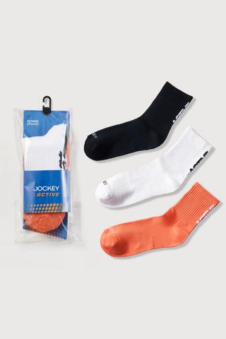 Pack 3 vớ thể thao Jockey cổ cao Bamboo - J4069Tổng hợp 3