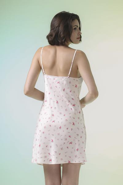 Đầm ngắn nữ Vera latin in hai dây - V0787