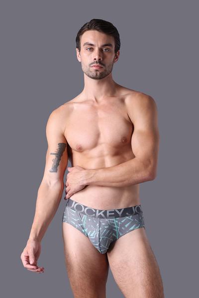 Quần lót Nam Jockey Brief  họa tiết in - J1027