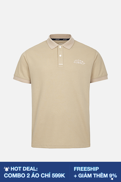 Áo Polo nam thời trang chất cotton dệt Basic - J1006