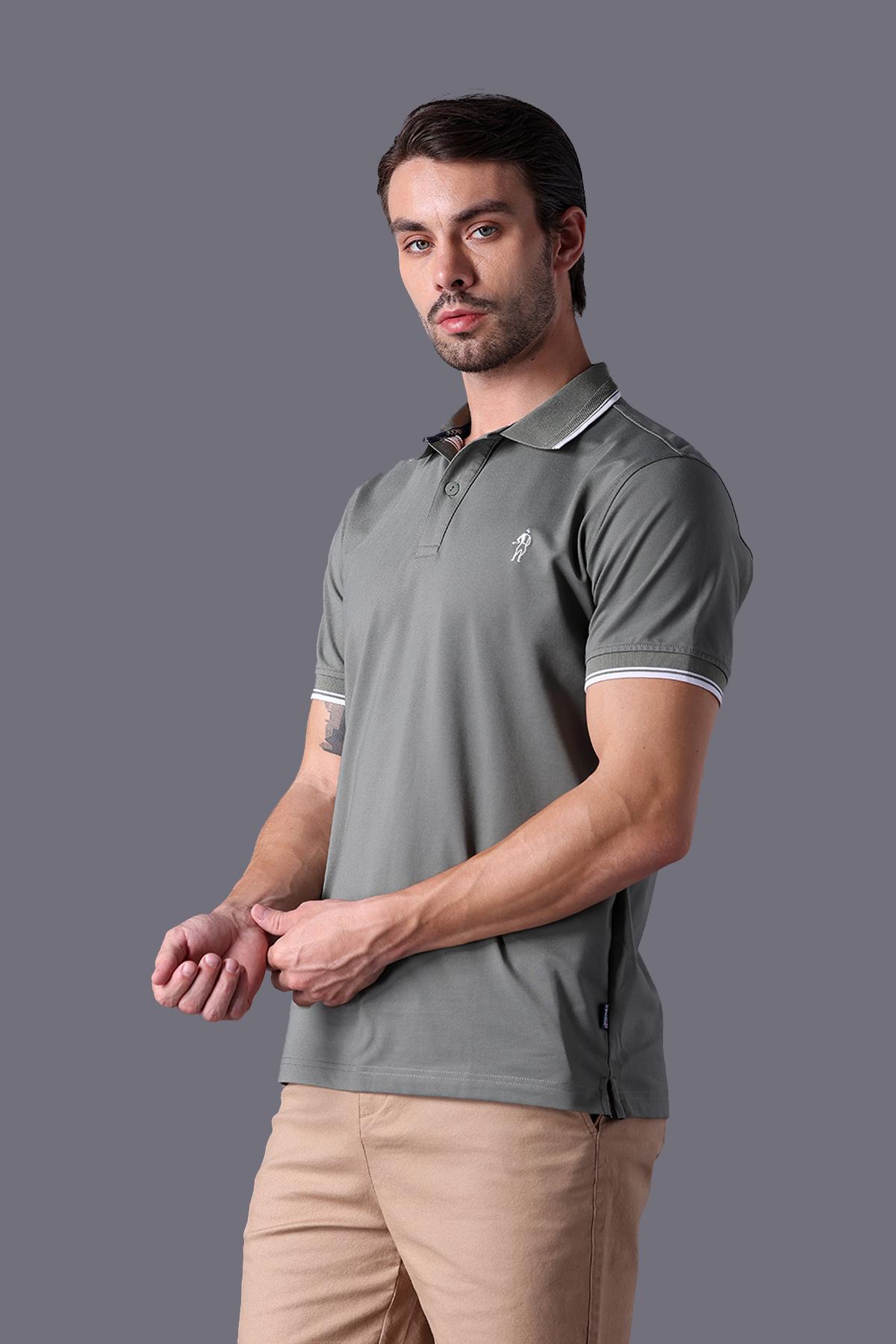 Áo Polo nam Jockey thời trang cotton CVC cao cấp - J1302