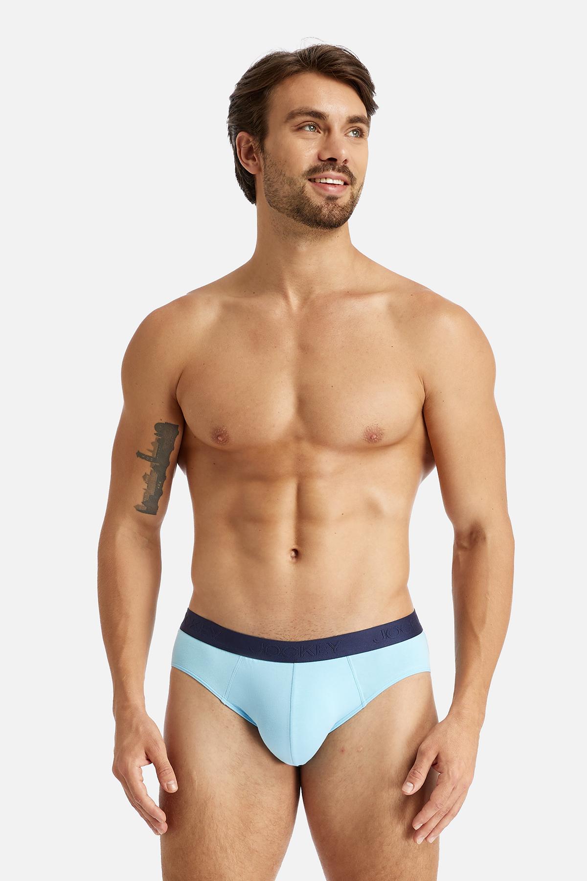 Quần lót Nam Jockey Cotton 4 chiều dáng brief -  J4013