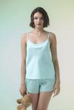 Bộ short nữ Vera latin trơn hai dây - V0790