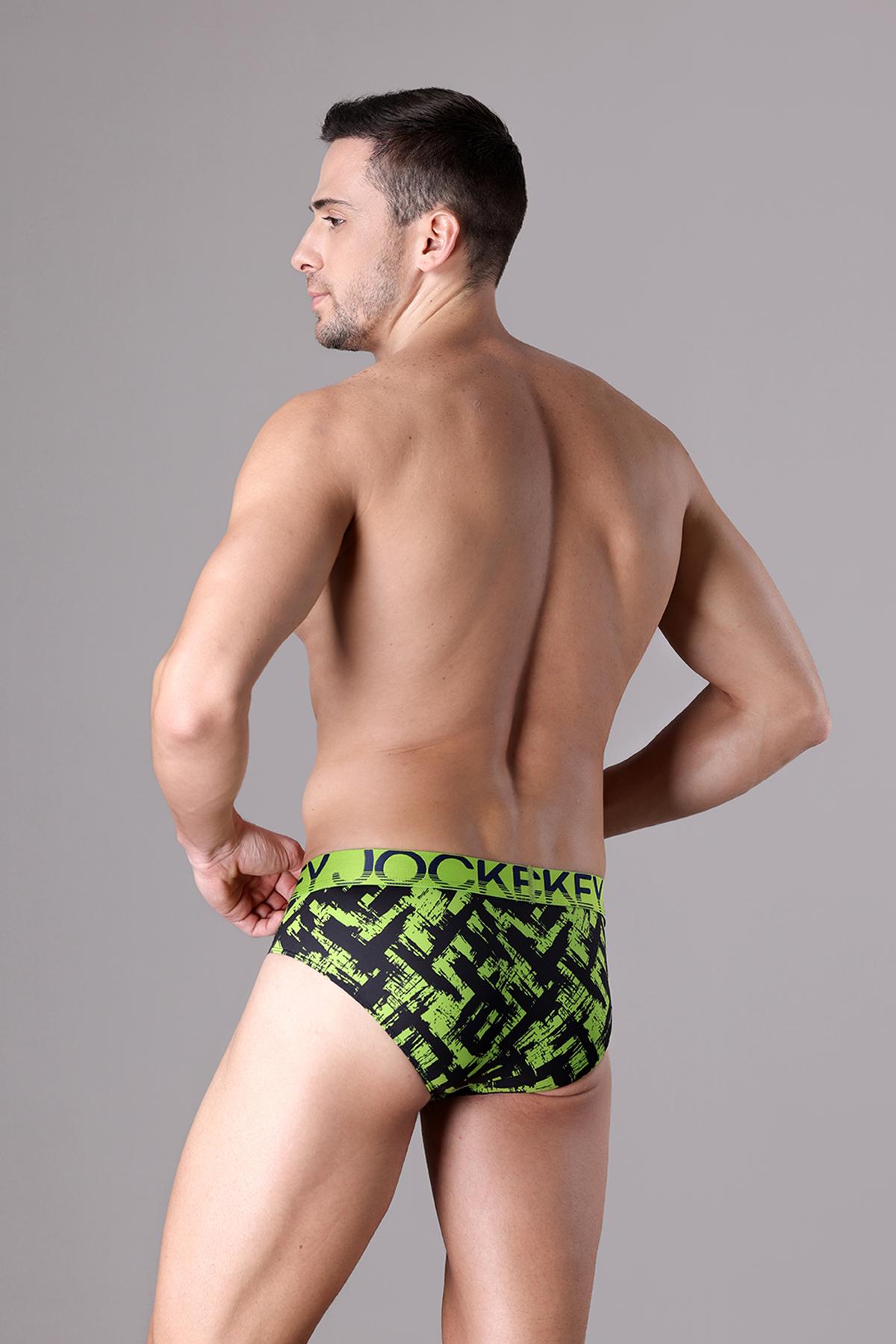 Quần lót nam Jockey poly in họa tiết dáng Brief - J1031