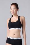 Áo Jockey Bra-top nữ Cotton viền chữ - J4007