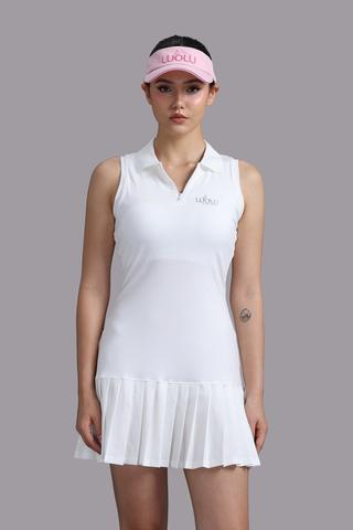 Đầm ngắn Wow by Nha Phuong nylon sát nách - P0022Trắng