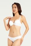 Quần lót bikini nữ Misaki Polyester phối ren M1028