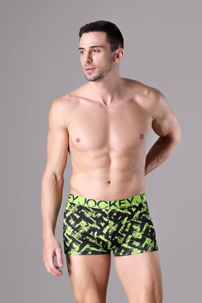 Quần lót nam Jockey poly in họa tiết dáng Trunk - J1032