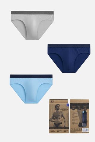 Quần lót Nam Jockey Cotton 4 chiều dáng brief -  J4013Tổng hợp 1