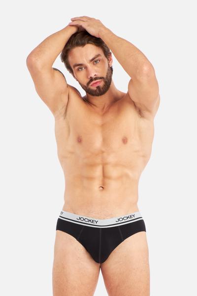 Hộp 3 Quần Jockey thun viscose kháng khuẩn dáng Brief - 1272