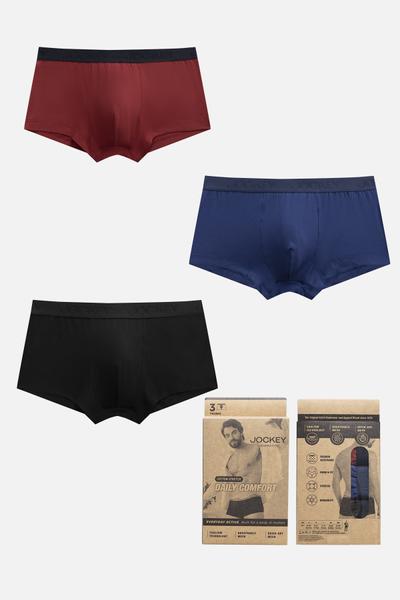 Quần lót Nam Jockey Cotton 4 chiều dáng trunk - J4014